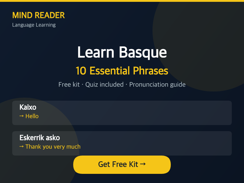 Basque phrase kit cover